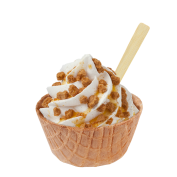 Sundae Extra Lemon Curd Lotus,Soft Ice Corner,Angelo,Good Choice;Klein 3,35 - Gross 3,85