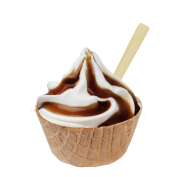 Sundae Kaffee,Soft Ice Corner,Angelo,Good Choice;Klein 2,85 - Groot 3,35