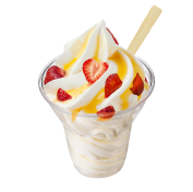 Sundae Extra Lemon Curd Erdbeere,Angelo,Soft Ice Corner;3,35